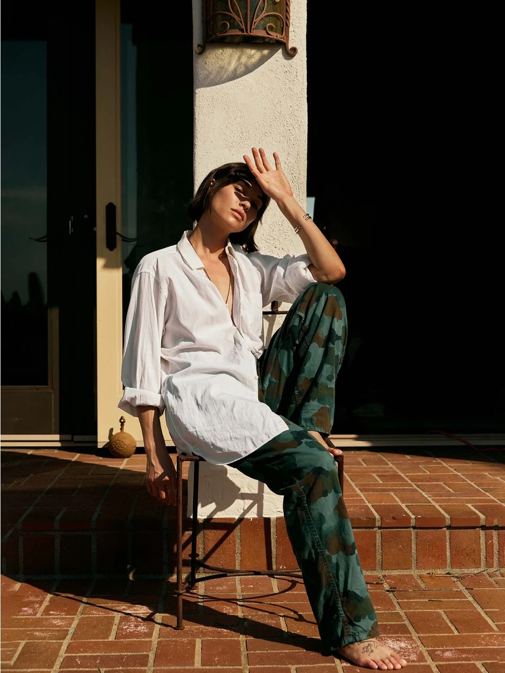 IMOGENE + WILLIE Unisex Lounge Pant in Painted Camo**